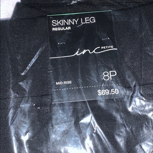 INC‎ Petite Side-Zip Skinny Pants - Picture 6 of 6